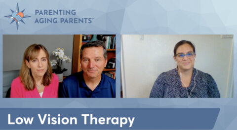 How to help a parent with low vision