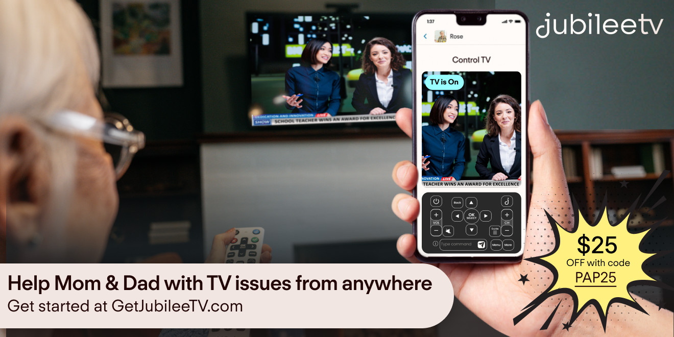 JubileeTV Ad - Making TV Easy for Seniors