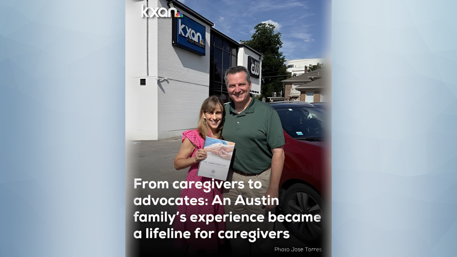 Kim and Mike Barnes of Parenting Aging Parents featured by KXAN in Austin